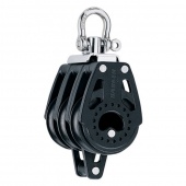 Harken HK2641 Блок трехшкивный двухобушковый Ø40 мм Carbo HK2641