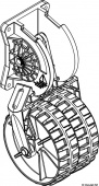 Osculati 47.368.10 - Колеса транспортировочные универсальные 164x334 мм 