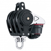 Harken HK2686 Блок трехшкивный двухобушковый со стопором Ø75 мм Carbo Ratchamatic HK2686