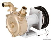 Самовсасывающая помпа из бронзы Self priming pump +clutch с звездчатым импеллером