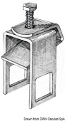 Osculati 02.040.82 - Кронштейн крепления боковых роликов 50 x 50 мм 