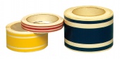 Лента для ватерлинии с тремя полосками Osculati 3-stripe WATERLINE STRIPE TAPE рулон 10 м