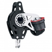 Harken HK2139 Блок одношкивный двухобушковый со стопором Ø57 мм Carbo Ratchet HK2139