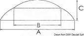 Osculati 13.402.02 - Накладной галогенный светильник Italian Style (день/ночь) 7" 12В 20+5Вт (1 компл. по 1 шт.)