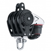 Harken HK2669 Блок трехшкивный двухобушковый со стопором Ø75 мм Carbo HK2669