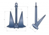 Якорь Wortelboer D'HONE STS Hight Holding Power