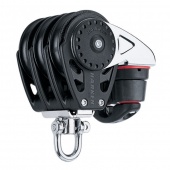 Harken HK2617 Блок трехшкивный однообушковый со стопором Ø57 мм Carbo HK2617