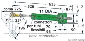 Osculati 45.140.10 - VETUS м175 система рулевого управления одинарная 