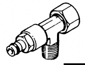 Osculati 45.290.33 - Тройник 3/8 "для помп Ultraflex 