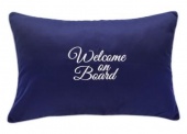 Пара подушек Marine Business Santorini Welcome - Blue 40x60 см 2 шт