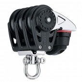 Harken HK2647 Блок трехшкивный однообушковый со стопором Ø40 мм Carbo HK2647