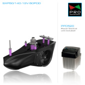 Внешнее носовое подруливающее устройство Side Power SX50/140-12V-50POD 12В упор 50-62 кгс