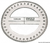 Osculati 26.142.30 - Прозрачный, круглый транспортир на 360°, 130 мм (2 компл. по 1 шт.)