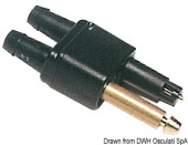 Osculati 52.805.58 - Fuel connector MERCURY 2 "папа" 