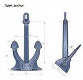 Якорь Матросова Wortelboer SPEK anchor