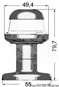 Osculati 11.396.03 - Навигационный огонь Orions, белый, клотиковый круговой 360°, 12/24 В 