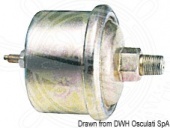 Osculati 27.565.00 - Датчик давления масла 10 bar, 1/8"-27 NPT, полюса - на массу 