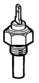 Osculati 27.819.01 - Датчик температуры масла 70° - 120°C, 1/2 - 14NPT, полюса - на массу 