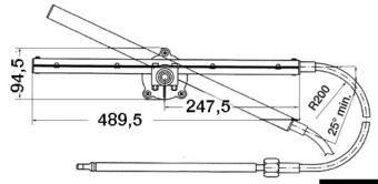 Osculati 45.059.21 - Механизм управления T 86 - 21' 