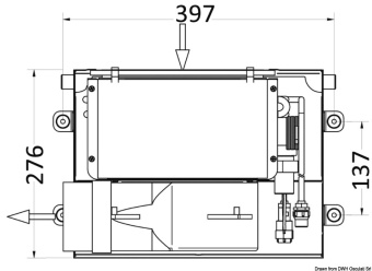 Osculati 50.241.08 - Судовой воздушный кондиционер CLIMMA COMPACT 220 В 2344 Вт/час 