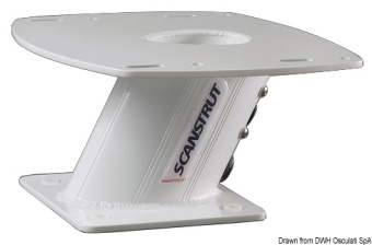 Osculati 29.900.10 - SCANSTRUT 150-мм алюминиевое основание Power Tower 