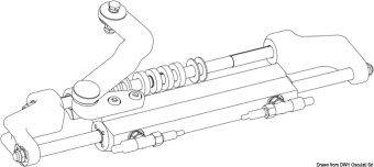 Osculati 45.271.13 - Гидравлический цилиндр 150/175 л.с UC95-OBF/3 