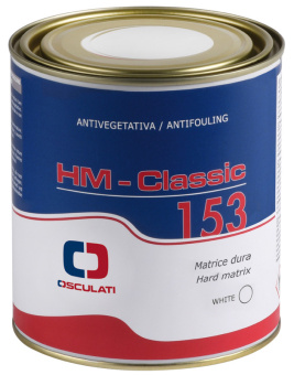 Osculati 65.611.11 - HM Classic 153 Твердая Матричная Необрастающая Краска Белая 0,75 л