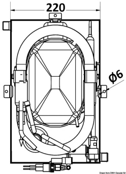 Osculati 50.241.08 - Судовой воздушный кондиционер CLIMMA COMPACT 220 В 2344 Вт/час 