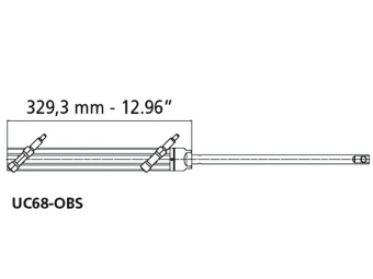 Рулевой цилиндр управления подвесным мотором UC68-OBS