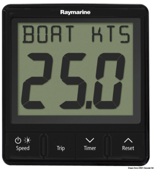 Osculati 29.592.01 - Цифровой дисплей Raymarine i50 Скорость 