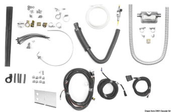 Osculati 50.252.12 - Воздухонагреватель 2D 12V морской малый комплект