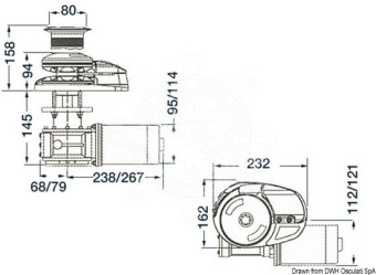 Osculati 02.630.03-08 - (1 компл. по 1 шт.)