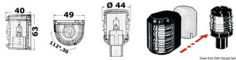 Osculati 14.412.00 - Галогенная лампа 5 Вт (10 шт.)