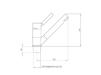 Смеситель с краном Keramic Trend E