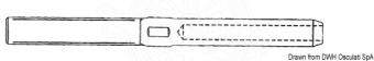 Osculati 07.185.06 - Резьба правая - обжимной наконечник для талрепа Ø троса 7 мм 